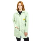 ESD Lab Jackets in Light Green