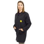 ESD Lab Jackets in Black