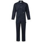 Fort Workwear 366 Zip Fronted Navy Blue Coverall 