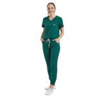 Women's Jogger Scrubs in Green