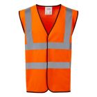 Warrior Orange Hi-Vis Waistcoat