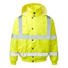 Warrior Yellow Hi-Vis Bomber Jacket