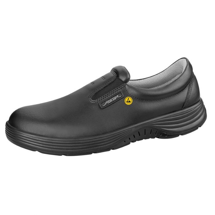 ESD Cleanroom Shoes, Slip On, Slip Resistant, Unisex, Black, Sizes: 35 ...